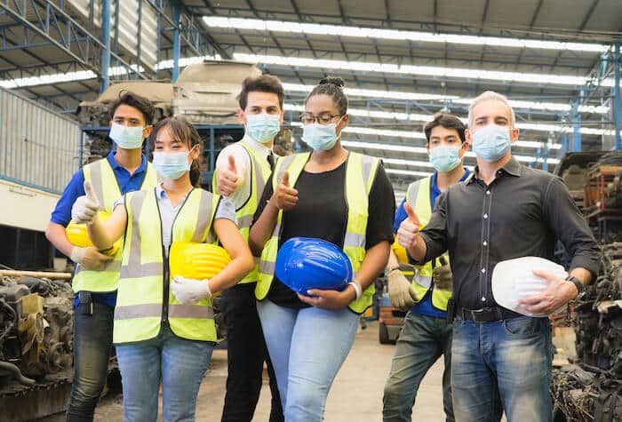 overseas manufacturing team